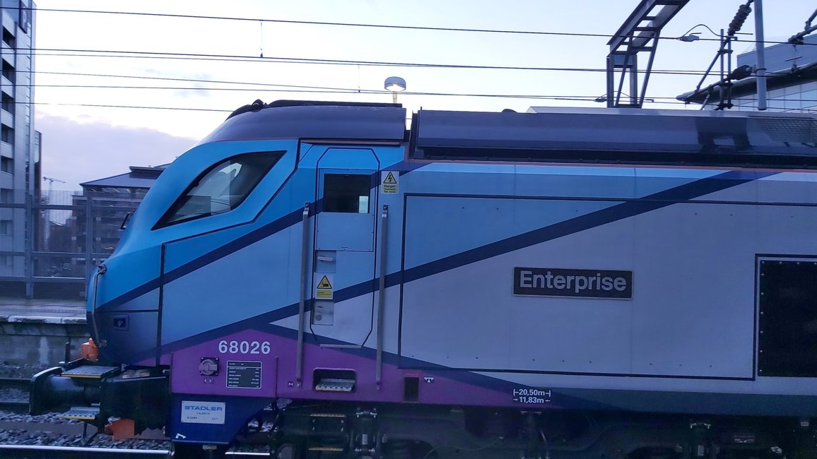 60008 Dwight D. Eisenhower, Sat 28/12/2013. 