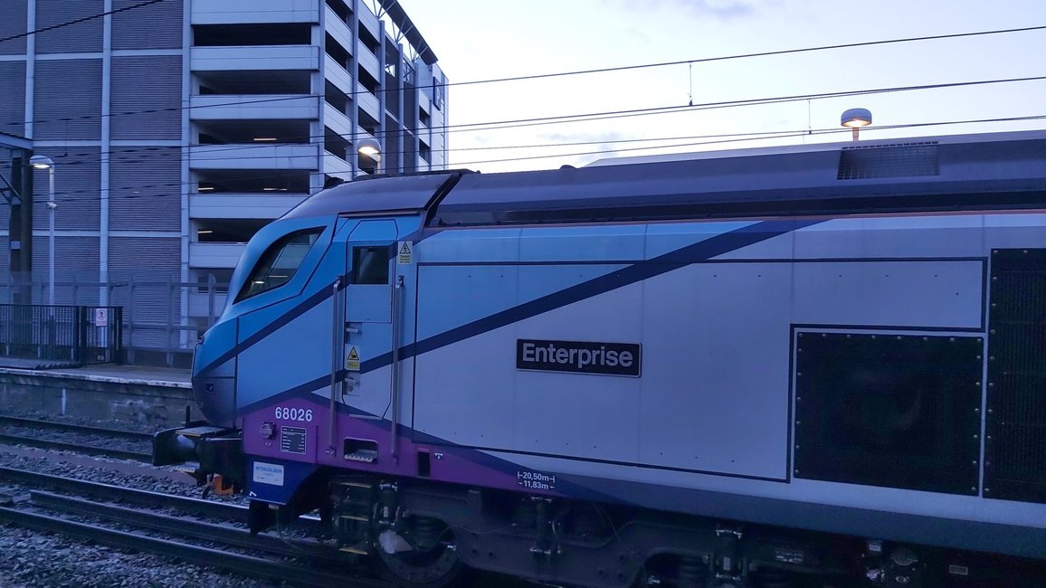 Front of 60008 Dwight D. Eisenhower, Sat 28/12/2013. 