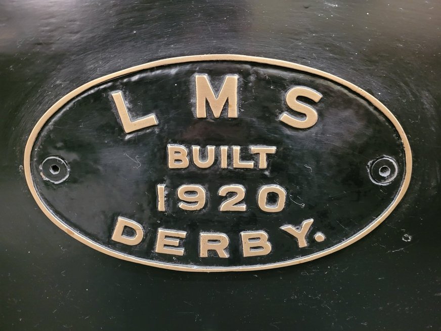 34A King's Cross Top Shed plate, Sat 28/12/2013.