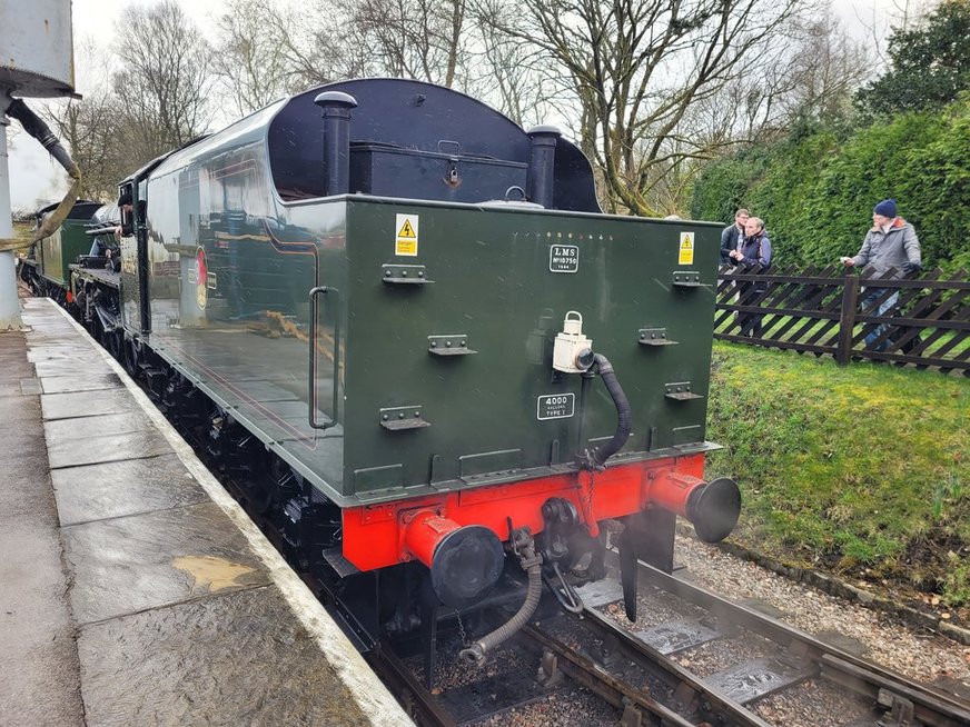 LNER A3 2743/60089, Sat 28/12/2013.