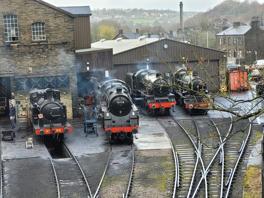 LNER D49 Shire pioneer 234/2700/62700 Yorkshire, Sat 28/12/2013.