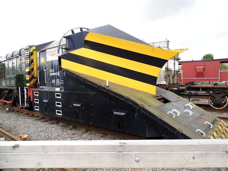 Newly-arrived Peterborough snowplough.