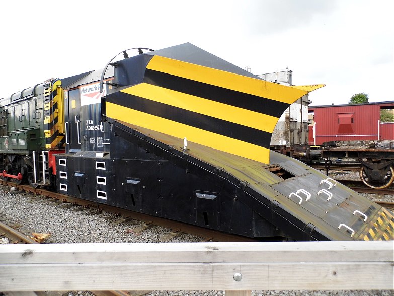 Newly-arrived Peterborough snowplough. 