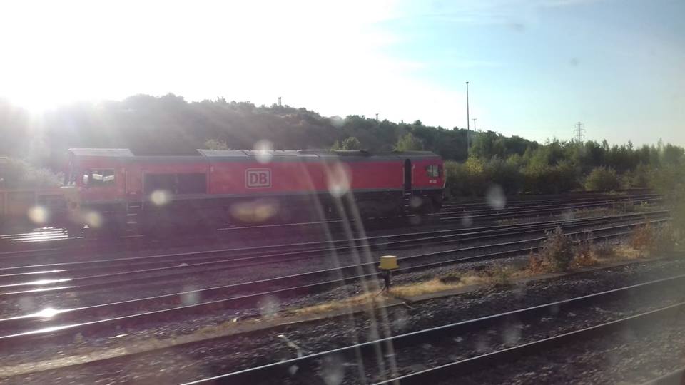 Smokebox number of 60008 Dwight D. Eisenhower, Sat 28/12/2013. 