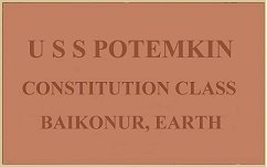 Original dedication plaque of U.S.S. Potemkin.