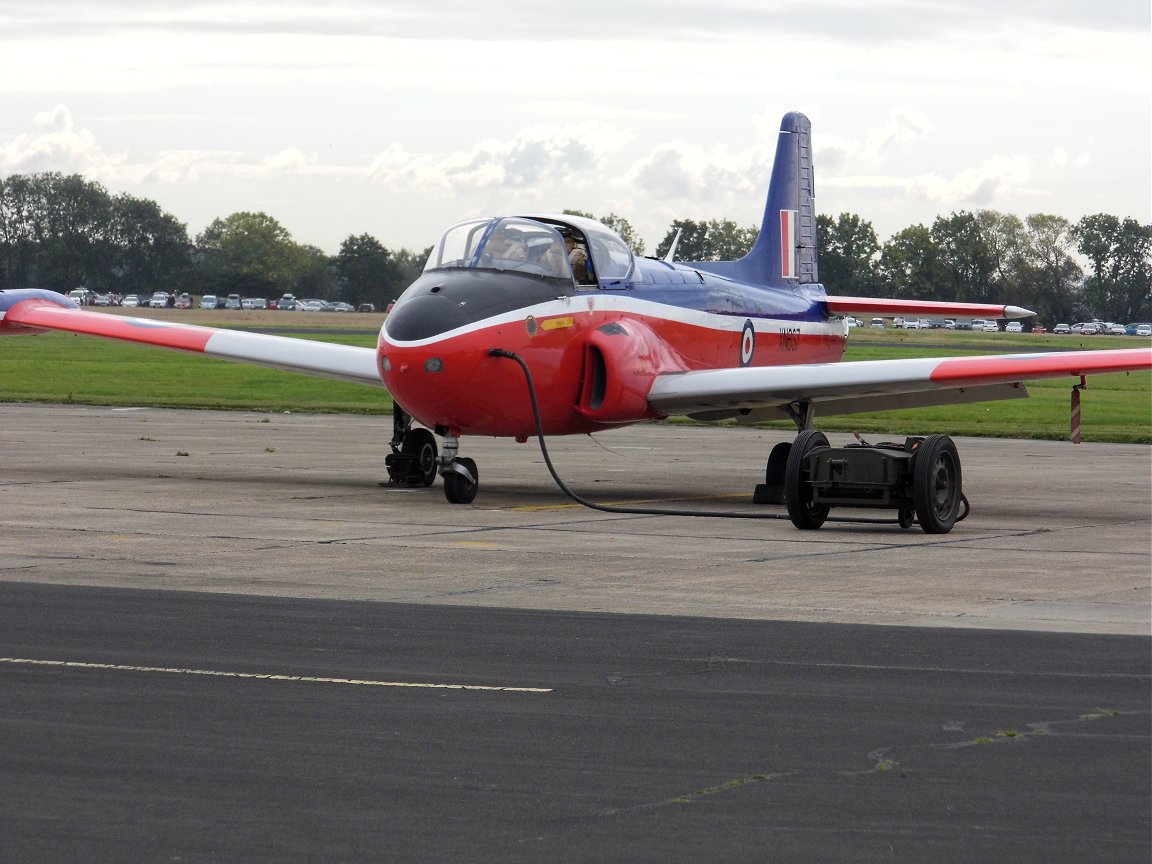 Jet Provost trainer, RAF Church Fenton 26th September 2015.