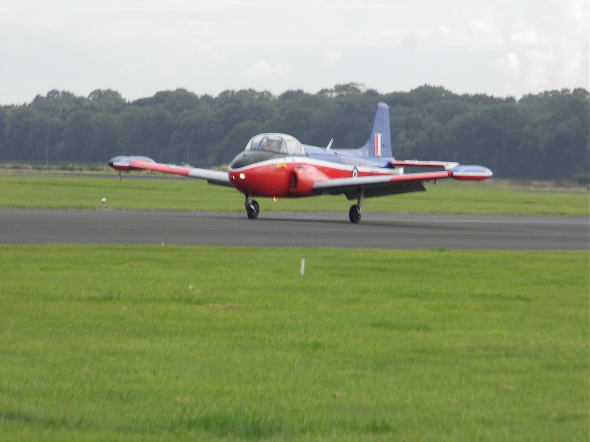 Jet Provost trainer, RAF Church Fenton 26th September 2015.