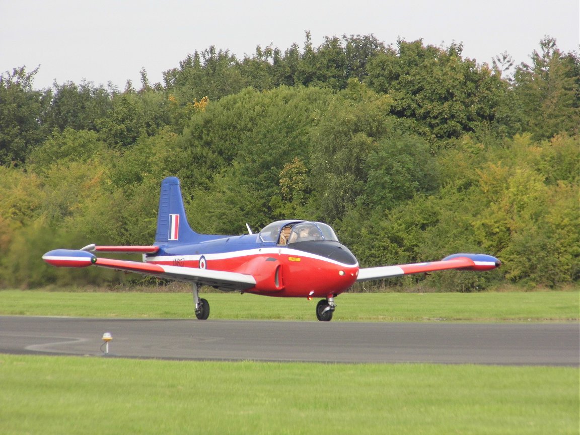 Jet Provost trainer, RAF Church Fenton 26th September 2015.