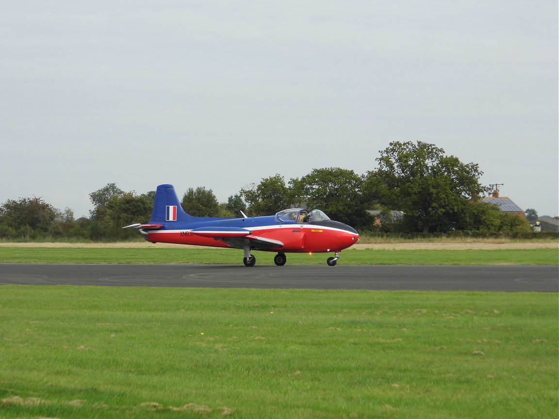 Jet Provost trainer, RAF Church Fenton 26th September 2015.