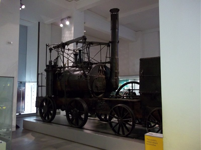 Puffing Billy at the Science Museum, Sun 11/11/2012. 