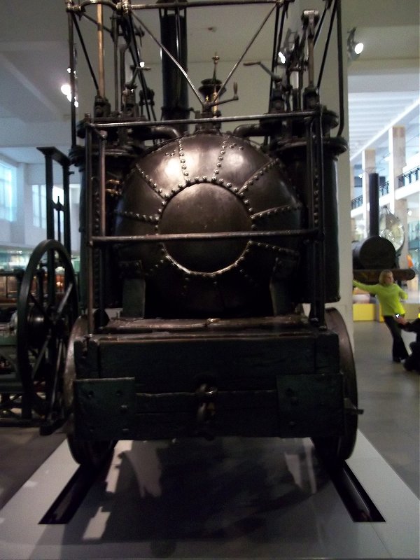 Puffing Billy at the Science Museum, Sun 11/11/2012. 