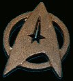 Starfleet NCO insignia/combadge.