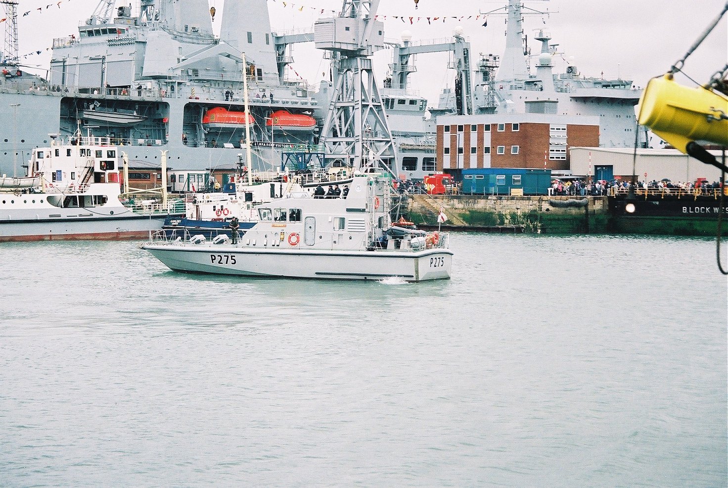 A387 RFA Fort Victoria at Portsmouth Navy Days 2005.