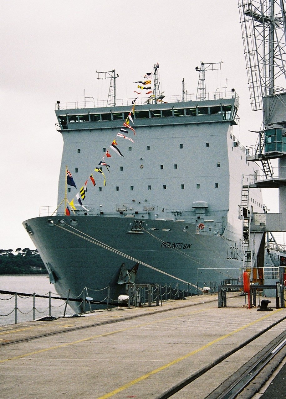 RFA Mounts Bay, Devonport Navy Days 2009