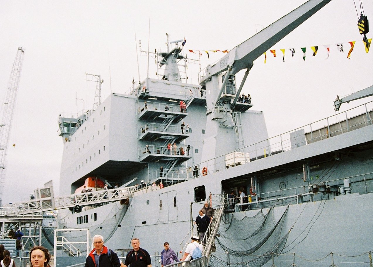 RFA Mounts Bay, Devonport Navy Days 2009