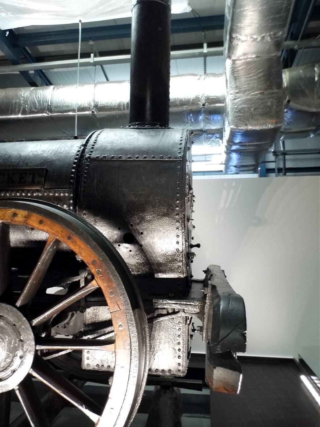 Rocket at the National Raiway Museum, Thurs 10/10/2019.