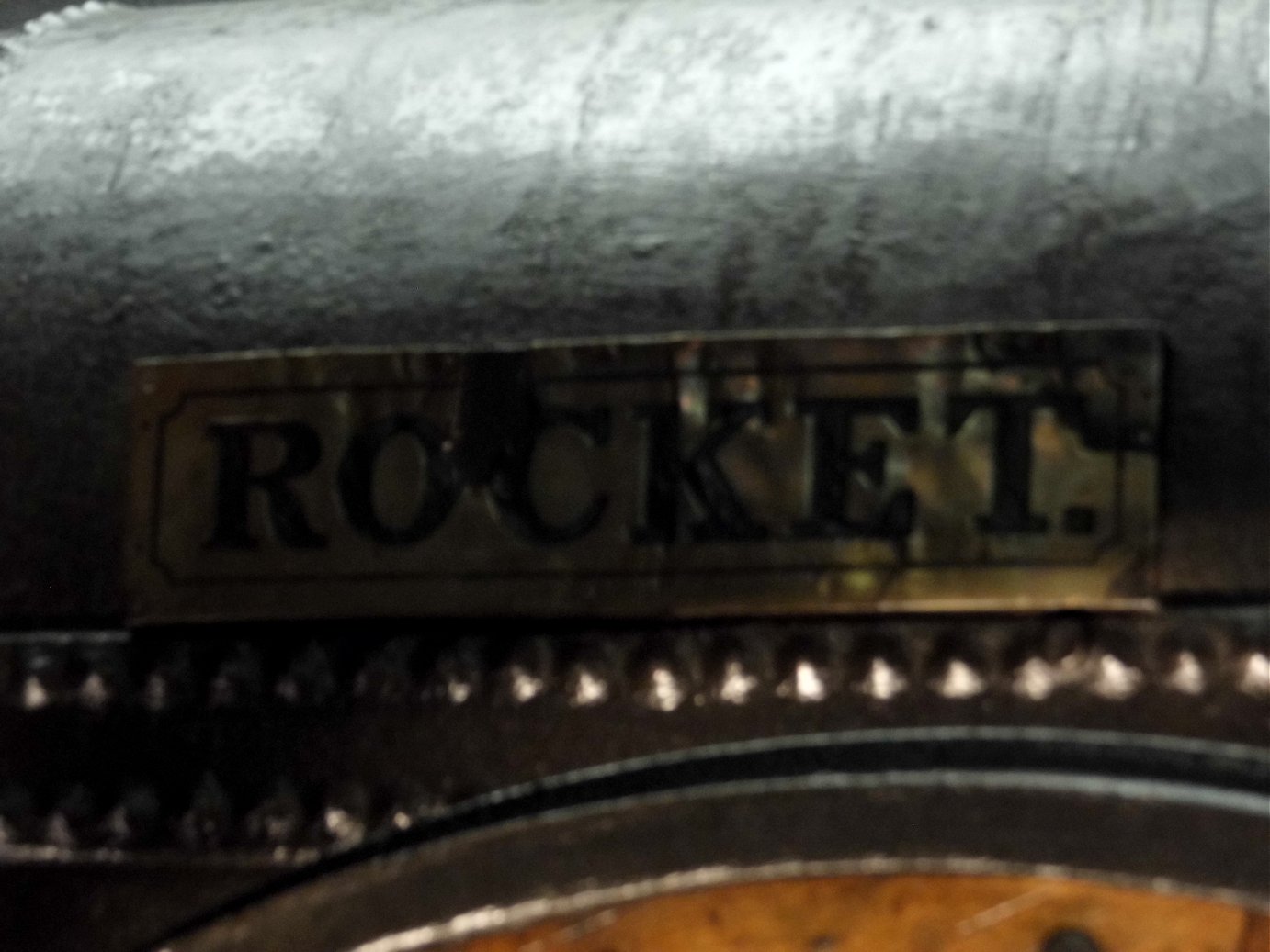 Rocket at the National Raiway Museum, Thurs 10/10/2019.