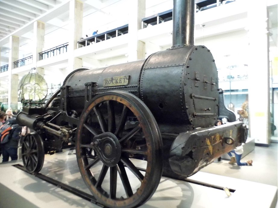 Rocket at the Science Museum, Wed 18/02/2015. 