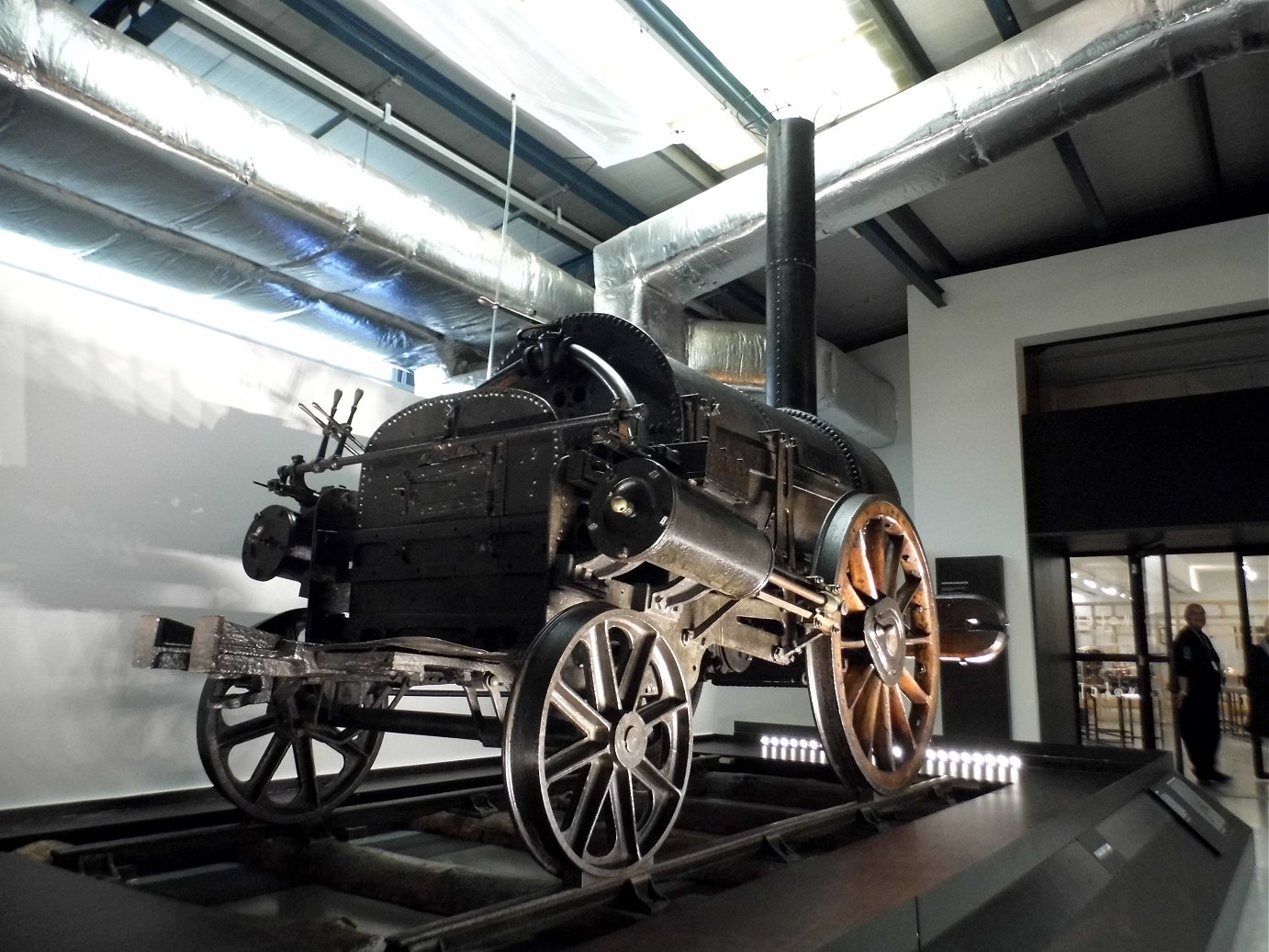 Rocket at the National Raiway Museum, Thurs 10/10/2019.