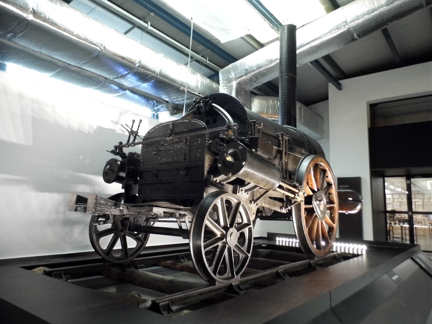 Rocket at the National Raiway Museum, Thurs 10/10/2019.