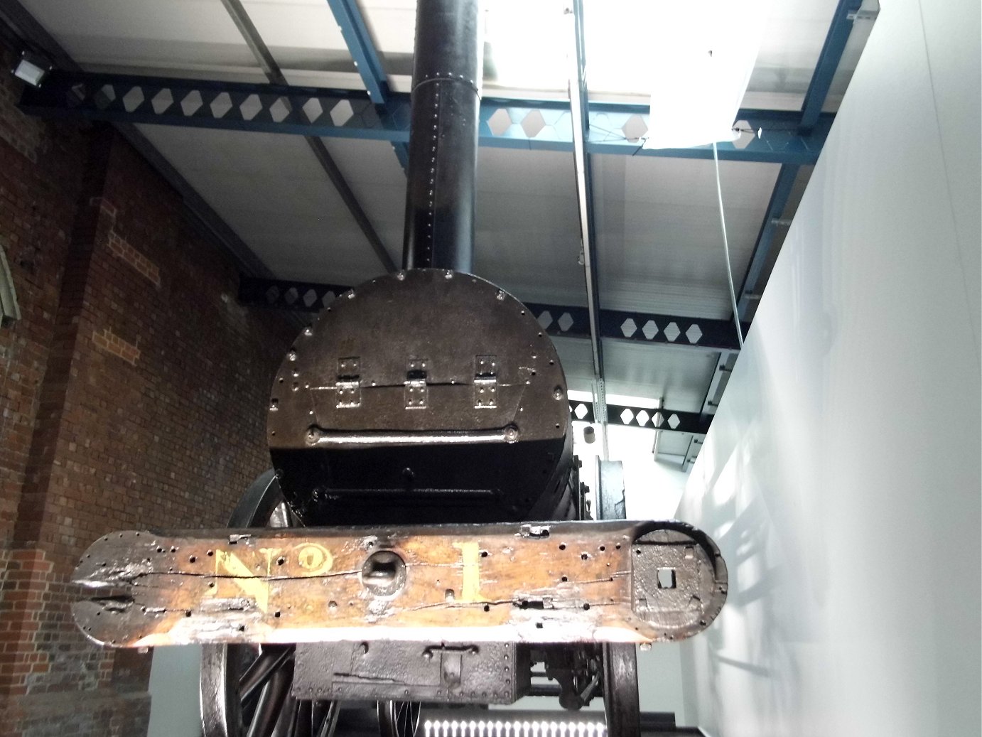 Rocket at the National Raiway Museum, Thurs 10/10/2019.