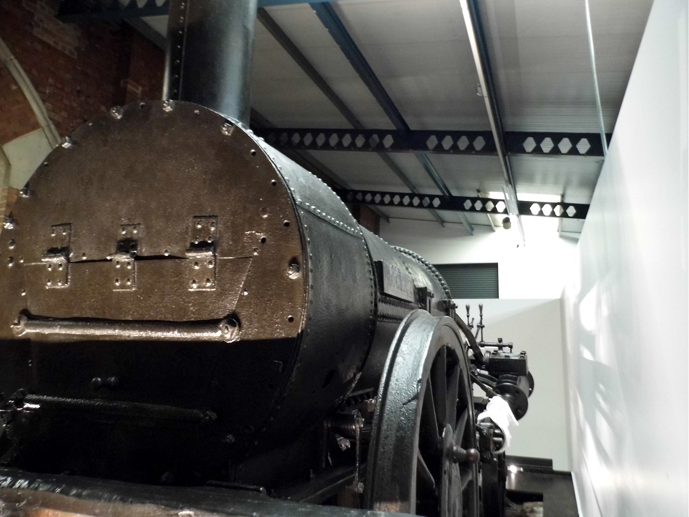 Rocket at the National Raiway Museum, Thurs 10/10/2019.