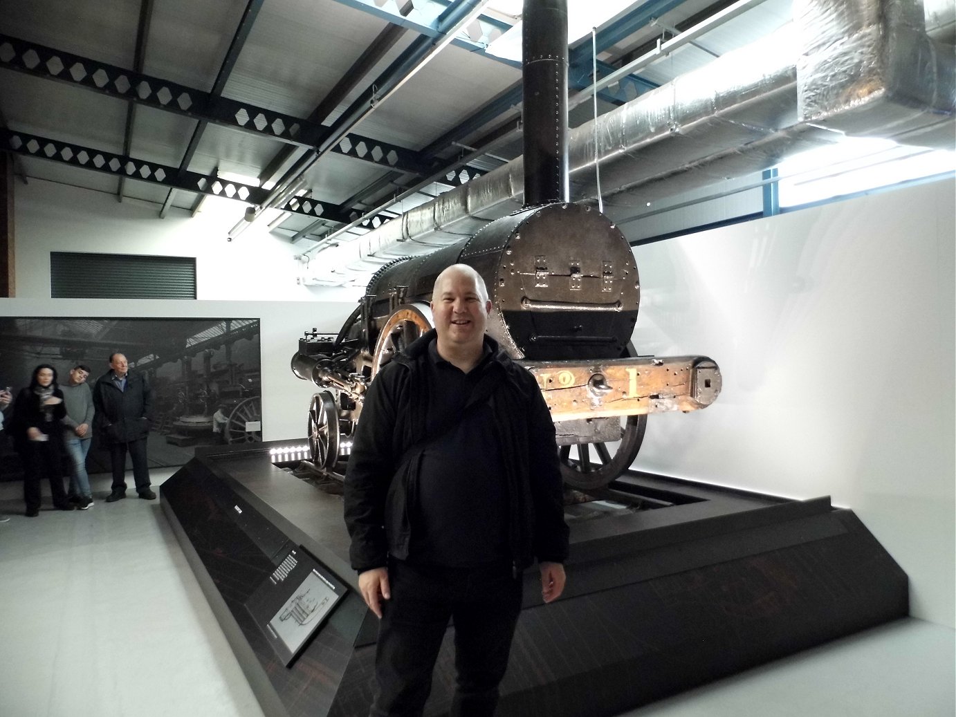Rocket at the National Raiway Museum, Thurs 10/10/2019.
