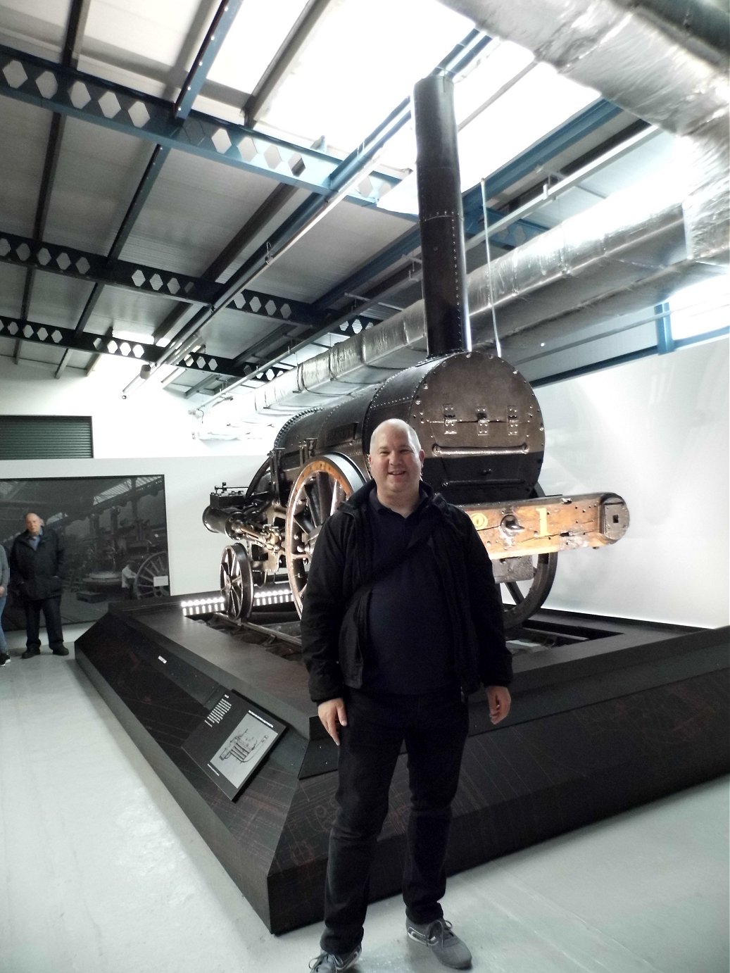 Rocket at the National Raiway Museum, Thurs 10/10/2019.