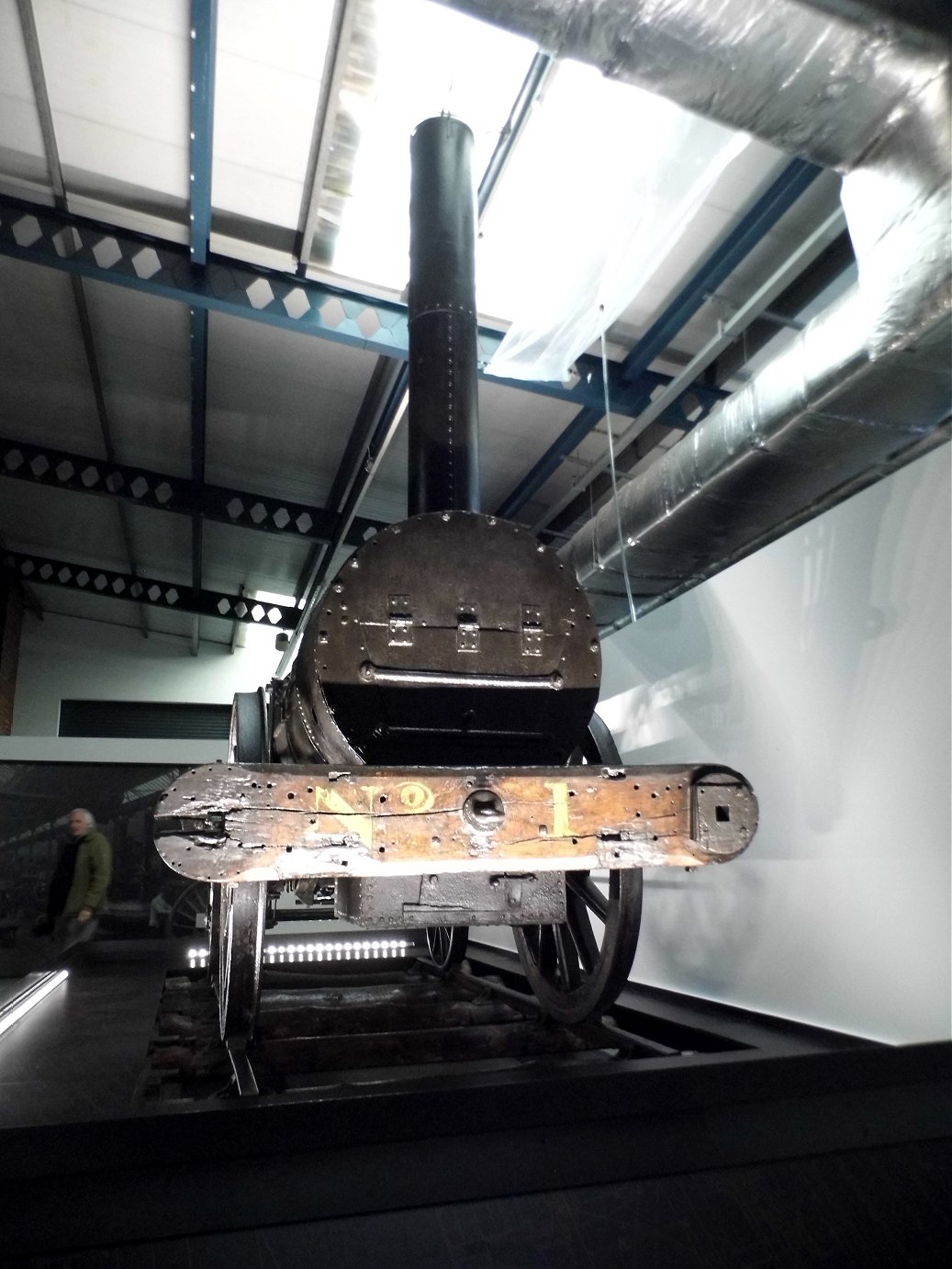 Rocket at the National Raiway Museum, Thurs 10/10/2019.