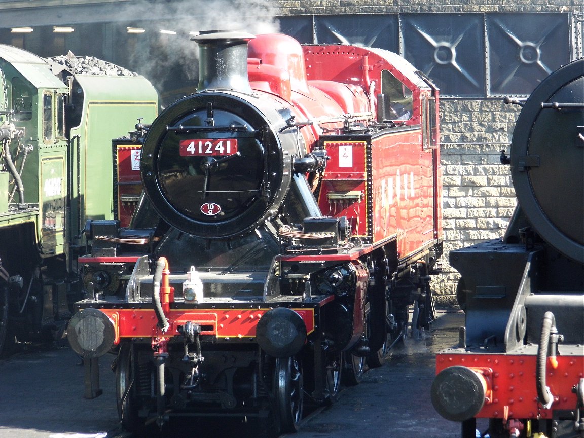 Smokebox number of 60008 Dwight D. Eisenhower, Sat 28/12/2013. 