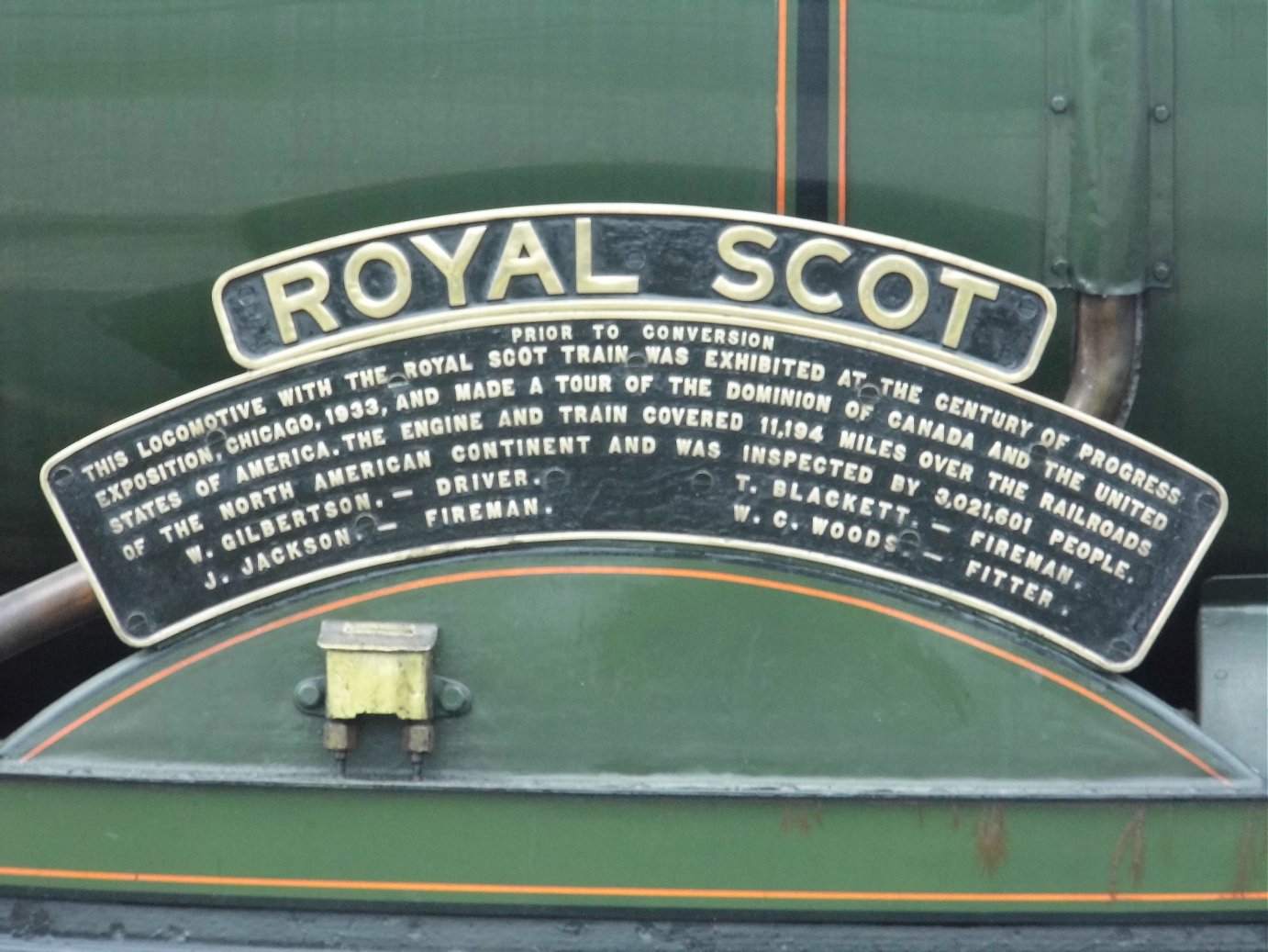 46100 Royal Scot National Railway Museum. Wednesday 15/6/2016. 