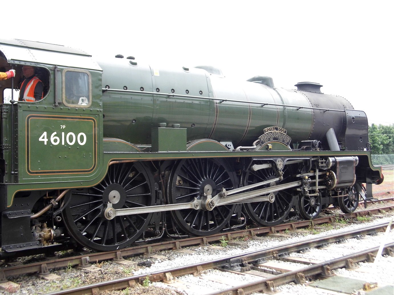 46100 Royal Scot National Railway Museum. Wednesday 15/6/2016. 