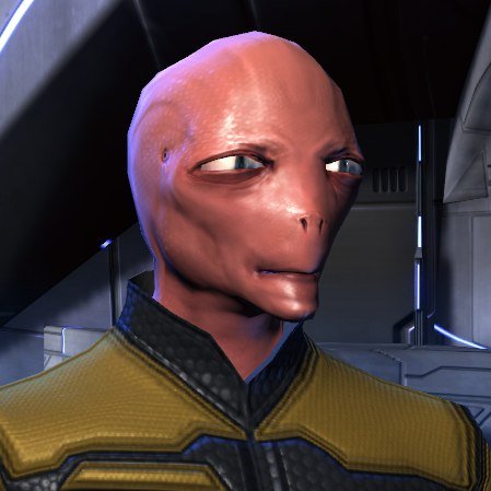 Saurian male as seen in Star Trek Online.