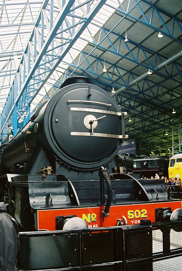Black Flying Scotsman 103 at the NRM, Wed 01/6/2011.