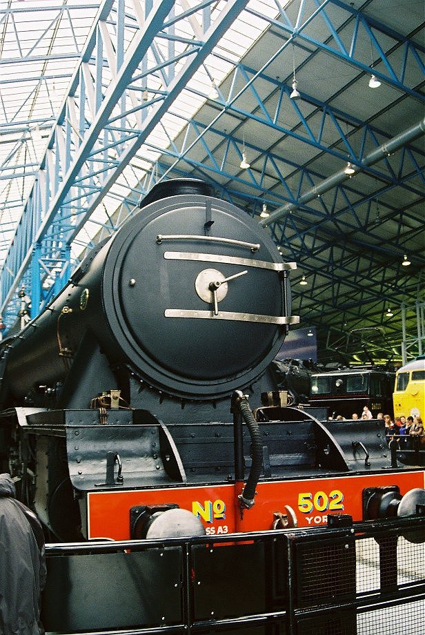 Black Flying Scotsman 103 at the NRM, Wed 01/6/2011. 