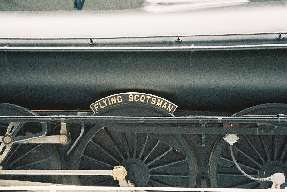 Black Flying Scotsman 103 at the NRM, Wed 01/6/2011. 