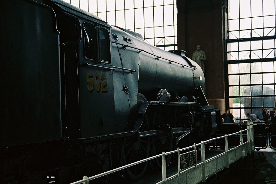 Black Flying Scotsman 103 at the NRM, Wed 01/6/2011. 