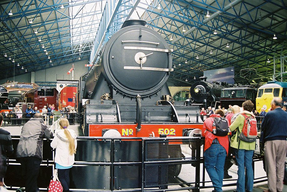 Black Flying Scotsman 103 at the NRM, Wed 01/6/2011. 