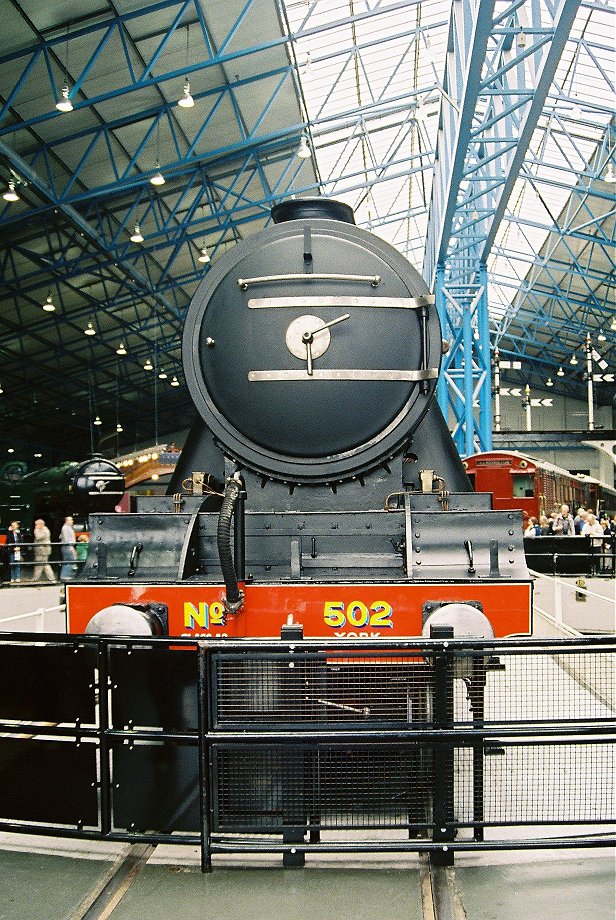 Black Flying Scotsman 103 at the NRM, Wed 01/6/2011. 