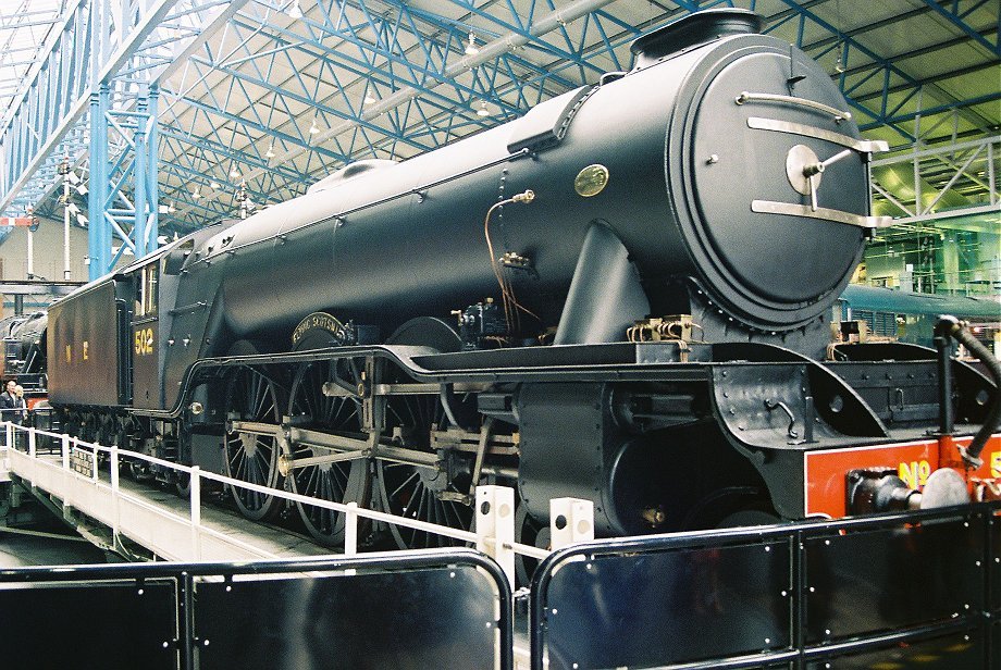 Black Flying Scotsman 103 at the NRM, Wed 01/6/2011.