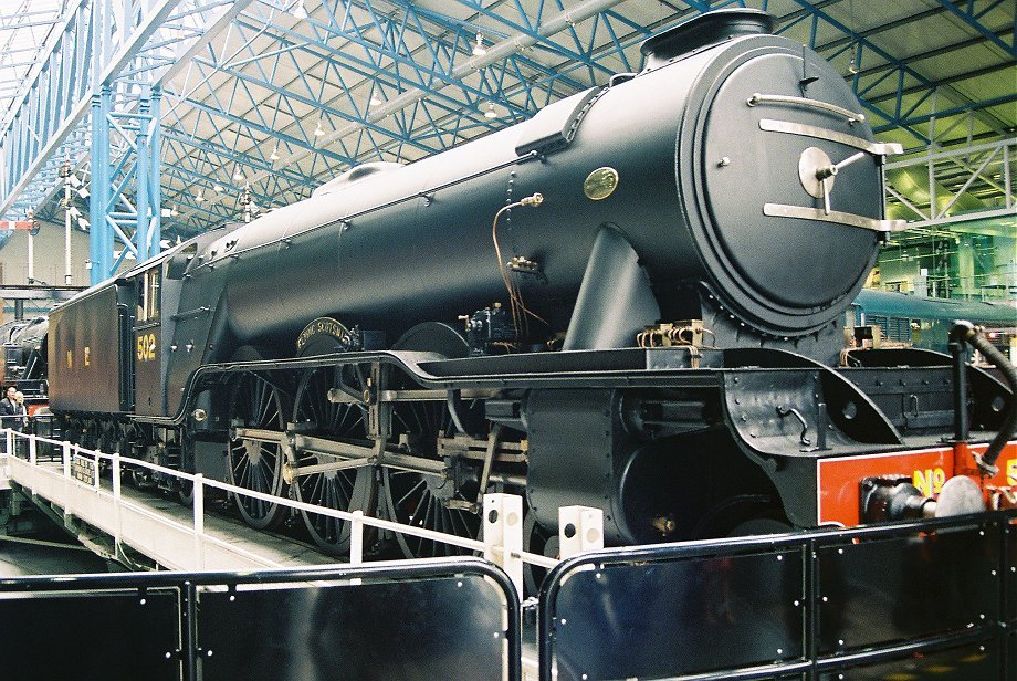 Black Flying Scotsman 103 at the NRM, Wed 01/6/2011. 