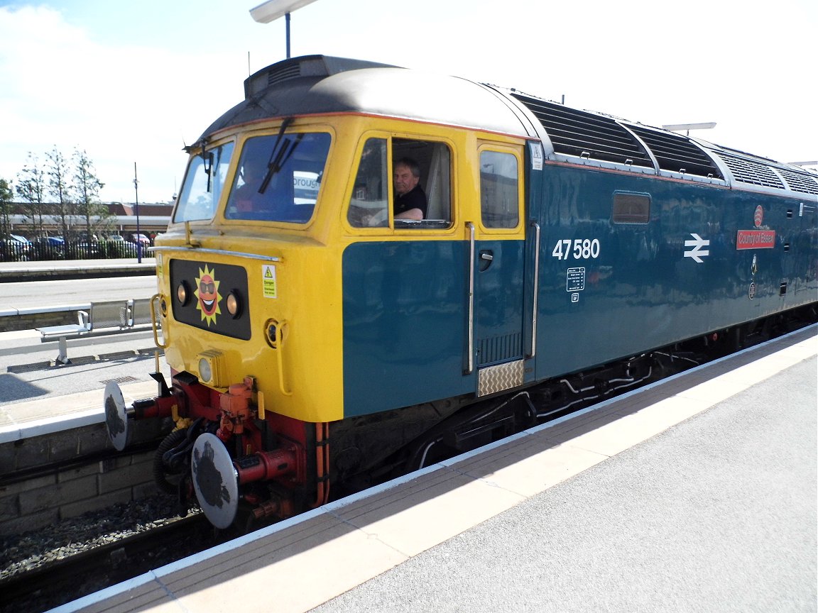 Nameplate of SR Battle of Britain 34109, Sat 28/12/2013. 