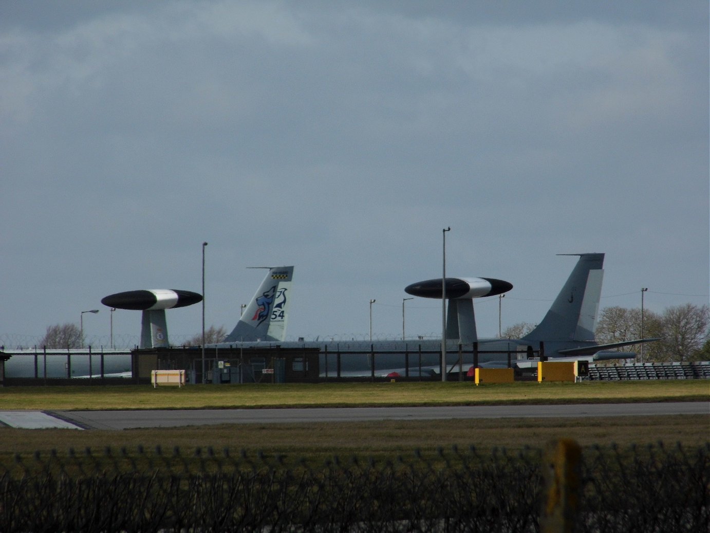 RAF E-3D Sentry, RAF Waddington February 19th 2019.