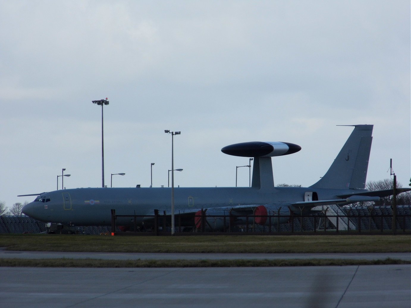 RAF E-3D Sentry, RAF Waddington February 19th 2019.