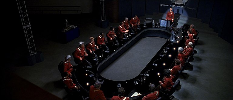 Starfleet Command main briefing room