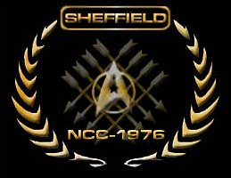 U.S.S. Sheffield's new logo. Image copyright © Nick Cook 2002. All Rights Reserved.