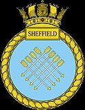 The Ship's badge for H.M.S. Sheffield