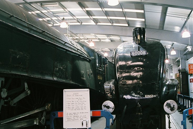 60008 Dwight D Eisenhower, 60010 Dominion of Canada and a list of work to do by Heritage Painting. Thursday 25/10/2012.