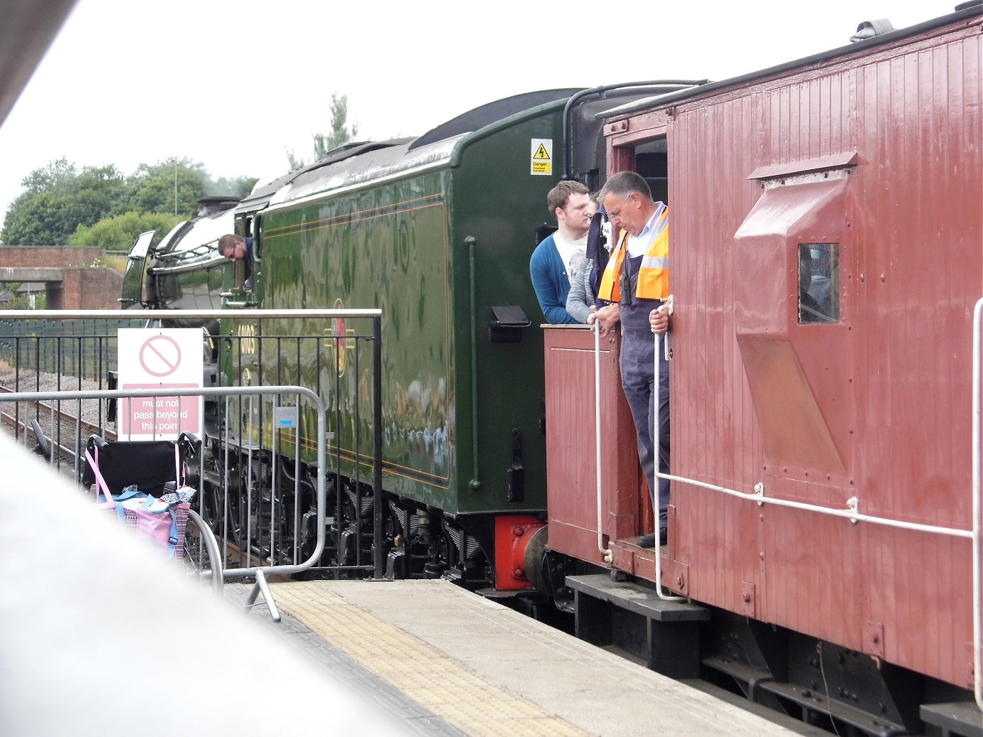 Nameplate of SR Battle of Britain 34109, Sat 28/12/2013. 