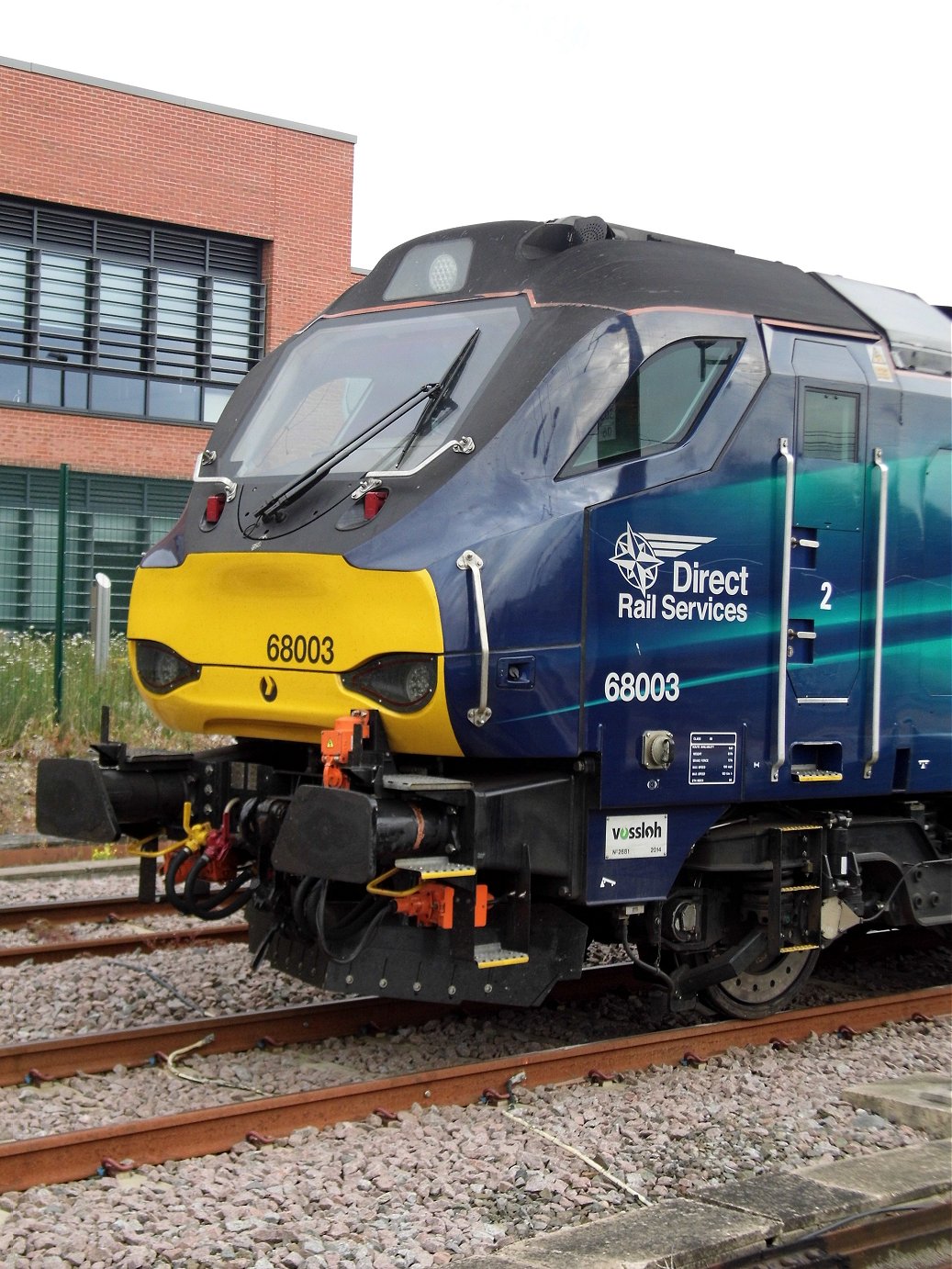 Cab of 60008 Dwight D. Eisenhower, Sat 28/12/2013. 